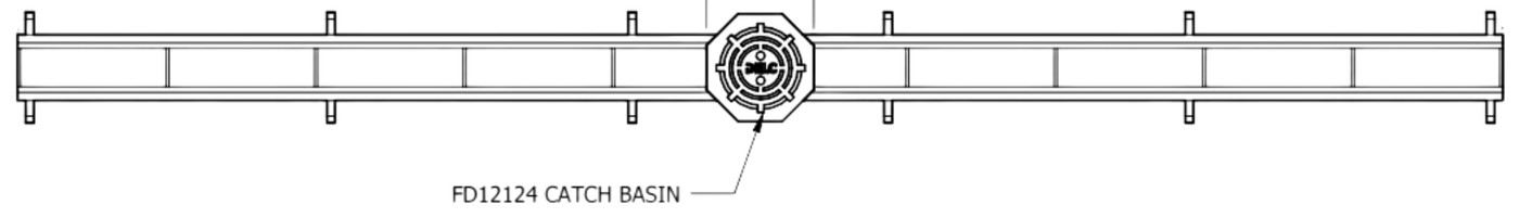 DELC center catch basin position diagram