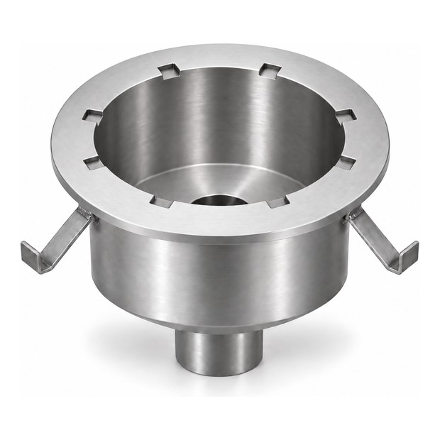 DELC round stainless steel drain body