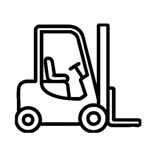 DELC heavy duty 14 gauge curb icon