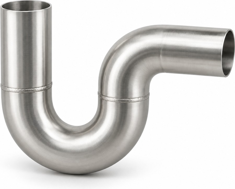 Stainless steel P-Trap